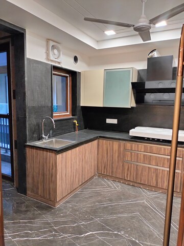 Living Room in 4 BHK Penthouse at Greater Kailash I – for Rent