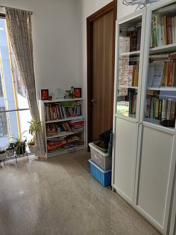 Balcony in 3 BHK Apartment at Lodha The Park, Worli – for Rent