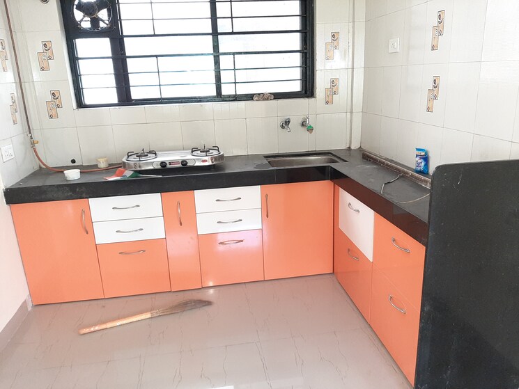 Kitchen, daulat-nagar 2 Bedroom 840 Sq.Ft. Apartment In Anand Nagar Pune 9106585