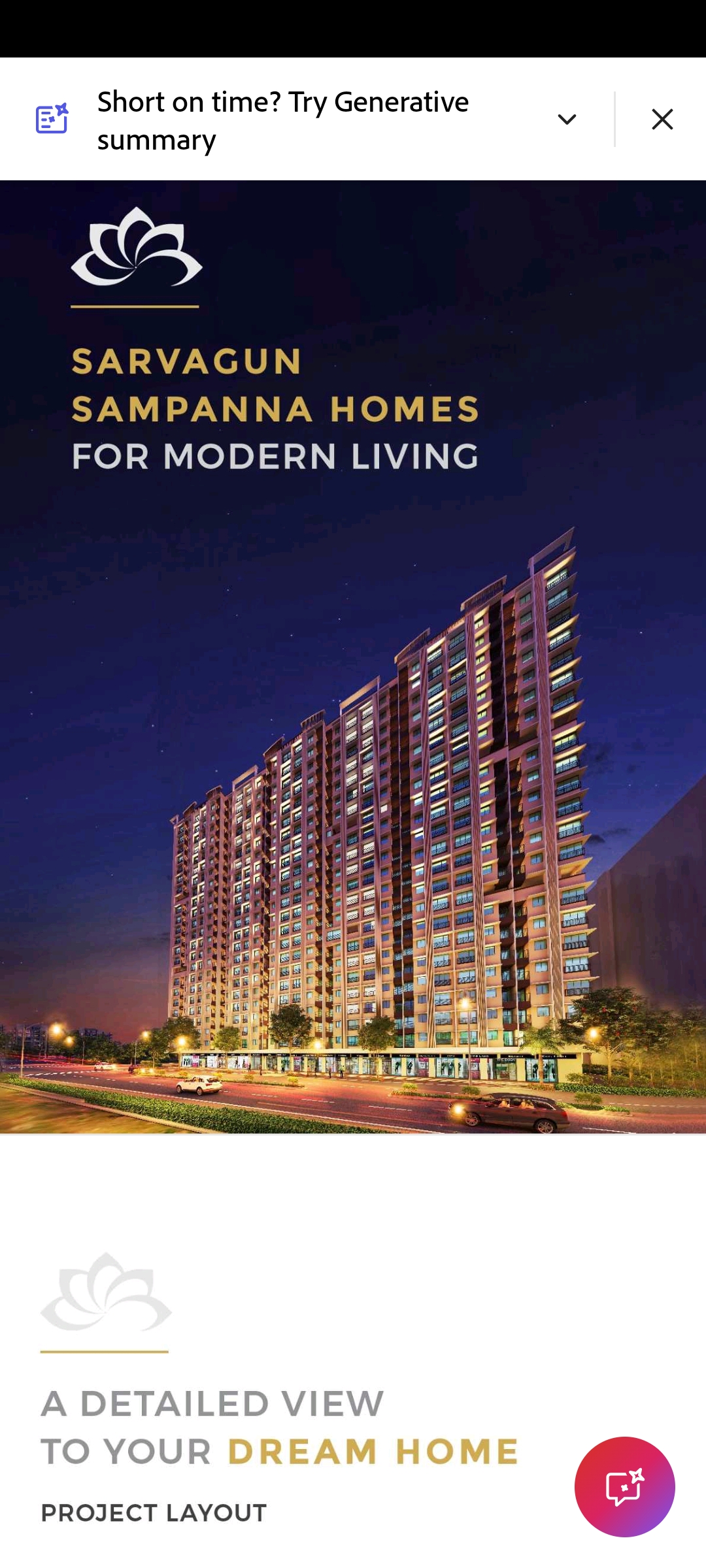 1 BHK + Extra Room 354 Sq.Ft. Apartment in MPCHFLS Galaxy Heights