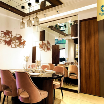 Living Room in 4 BHK Apartment at Sector 20 – for Sale