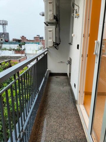 Balcony in 3 BHK Apartment at RWA Hauz Khas Block C 5, Hauz Khas – for Rent