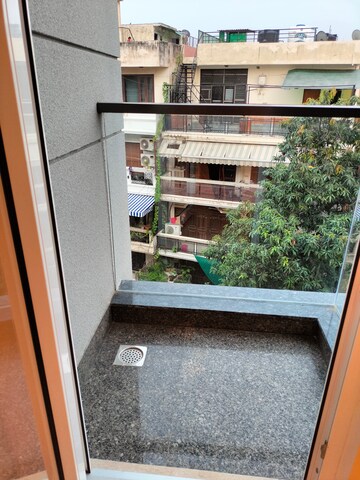 Balcony in 3 BHK Apartment at RWA Hauz Khas Block C 5, Hauz Khas – for Rent