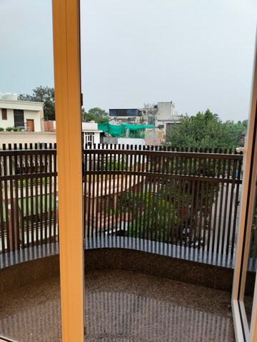 Balcony in 3 BHK Apartment at RWA Hauz Khas Block C 5, Hauz Khas – for Rent