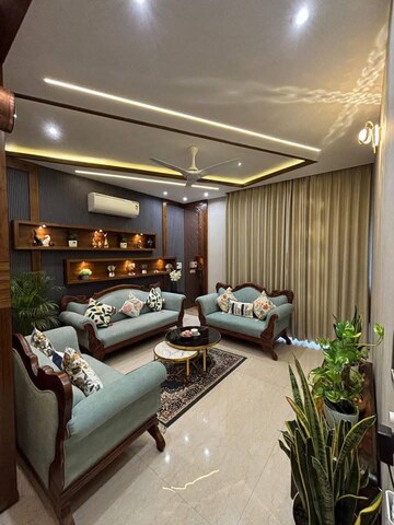 Living Room in 4 BHK Independent House at Sector 125 – for Sale