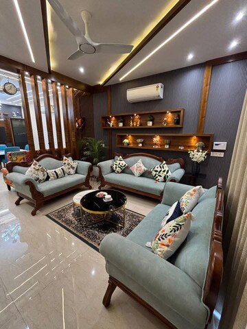 Living Room in 4 BHK Independent House at Sector 125 – for Sale
