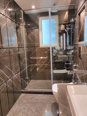 Attached Bathroom in 4 BHK Apartment at Saket – for Rent