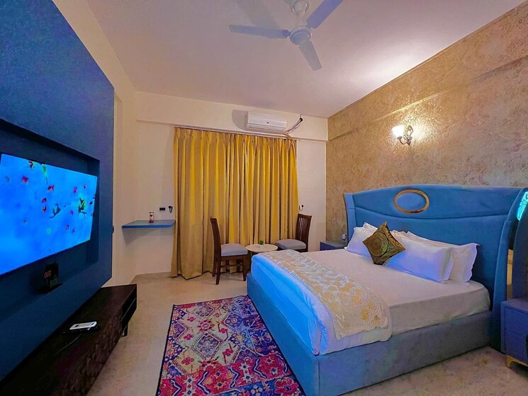 Bedroom, riverview-enclave-phase-ii 2 Bedroom 1400 Sq.Ft. Apartment In Gomti Nagar Lucknow 9106615