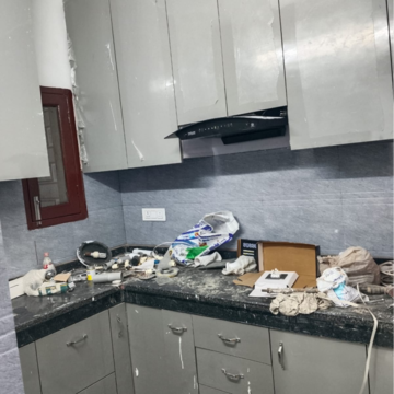 Kitchen in 1 BHK Builder Floor at Saket – for Rent