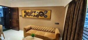 Living Room in 1 BHK Apartment at Ace Enclave, Ghodbunder Road – for Sale