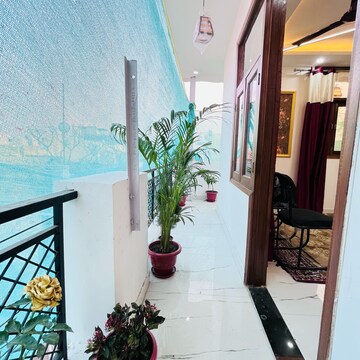 Balcony in 1 BHK Builder Floor at Khirki Extension – for Rent