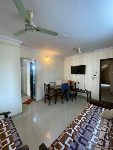 Living Room in 2 BHK Apartment at Mahavir Kalpavruksha, Ghodbunder Road – for Rent
