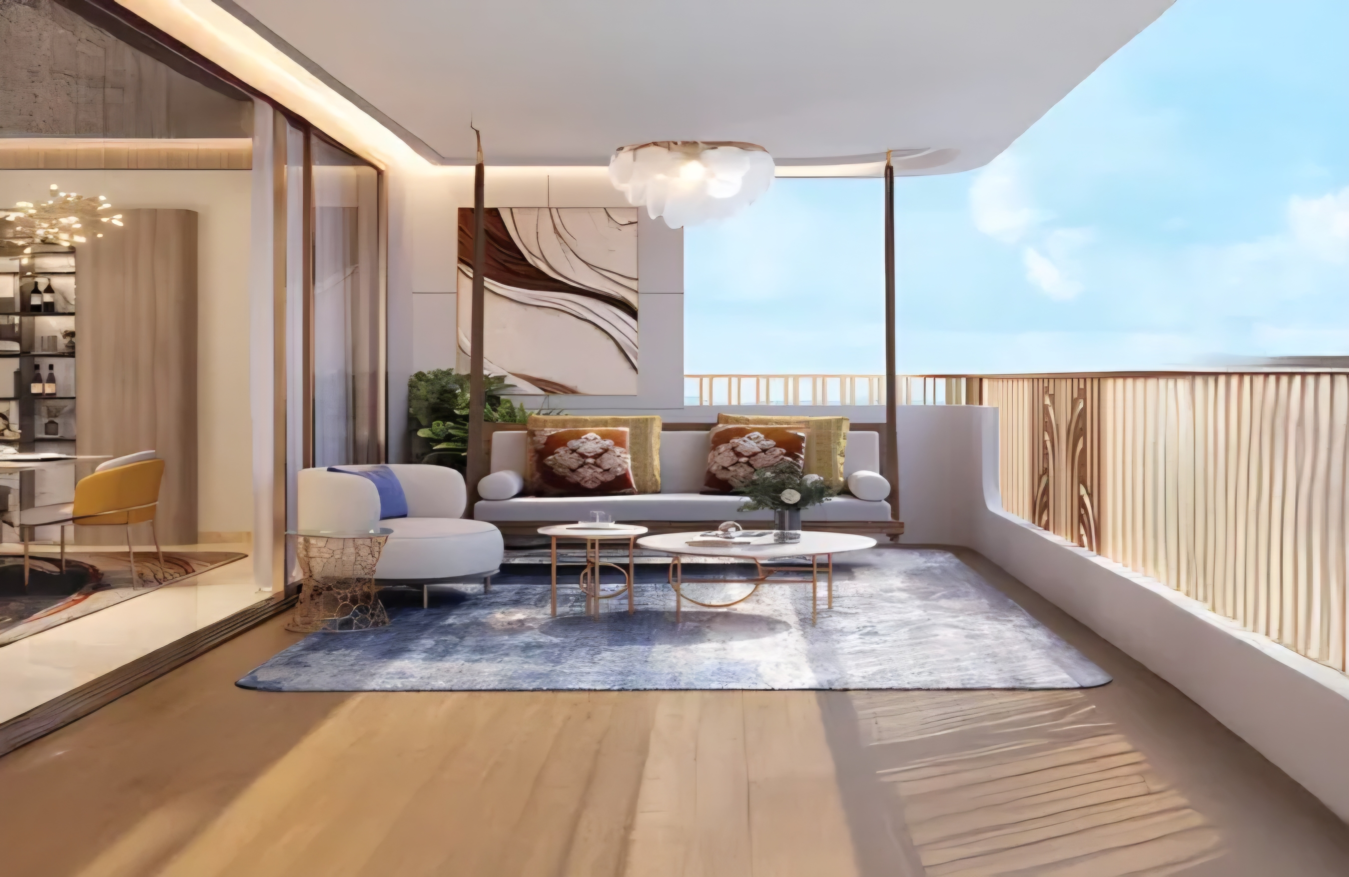 3 BHK + Study Room Apartment For Sale in Lodha Kolshet