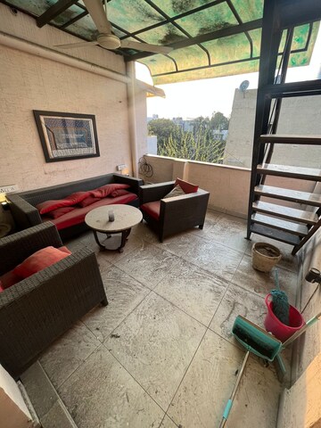 Balcony in 2 BHK Apartment at Janakpuri – for Rent