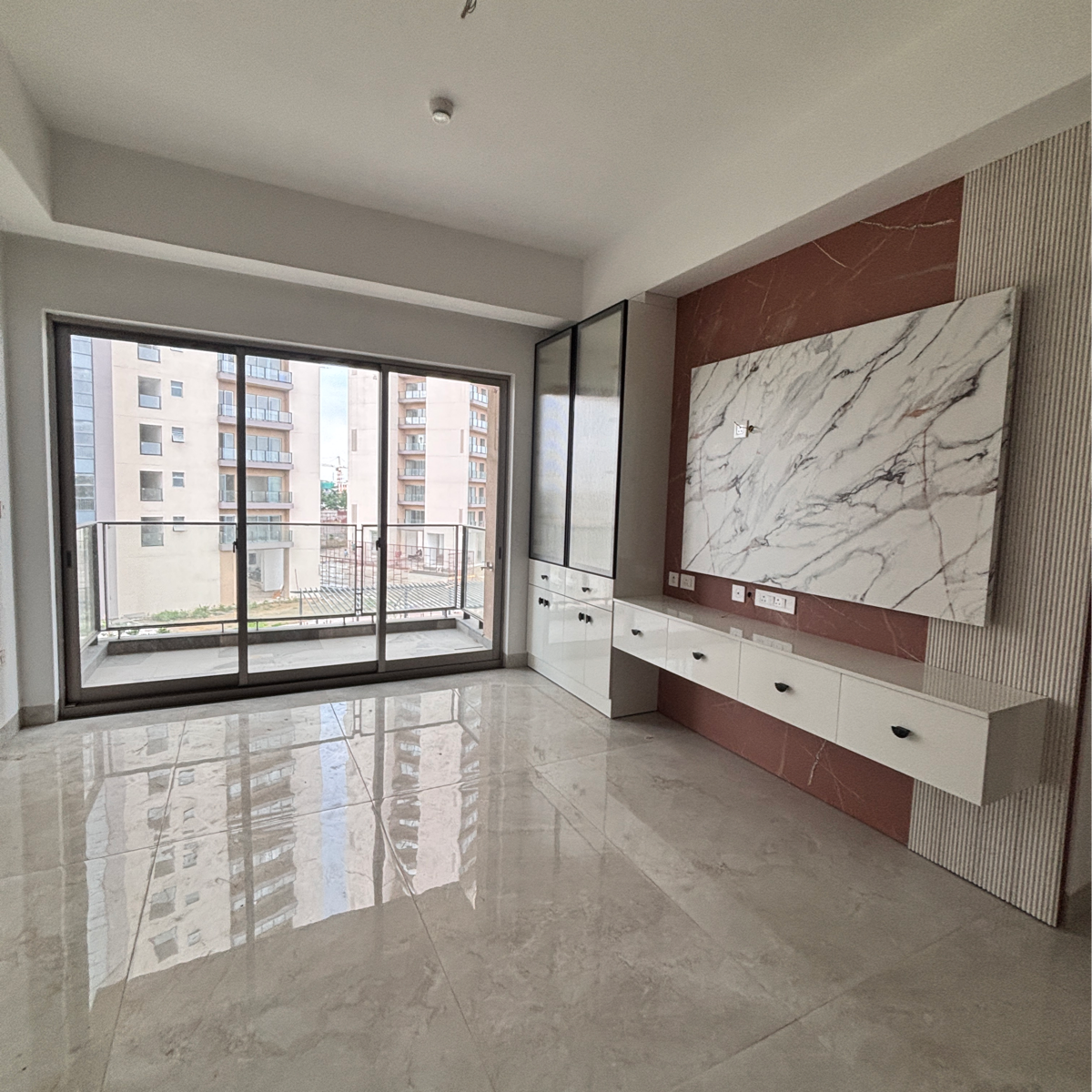 2 BHK + Pooja Room 943 Sq.Ft. Apartment in Shalimar One World Belvedere Court 3