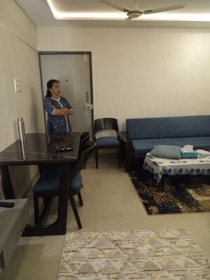 Living Room in 1 BHK Apartment at Dheeraj Godavari Apartment, Malad West – for Sale