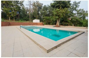 Swimming Pool in 3 BHK Villa at Godrej Orchard Estate, Besa – for Sale