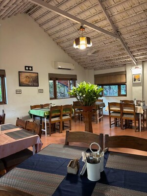 Living Room in 3 BHK Villa at Godrej Orchard Estate, Besa – for Sale