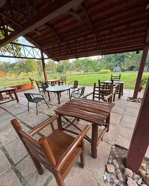 Balcony in 3 BHK Villa at Godrej Orchard Estate, Besa – for Sale