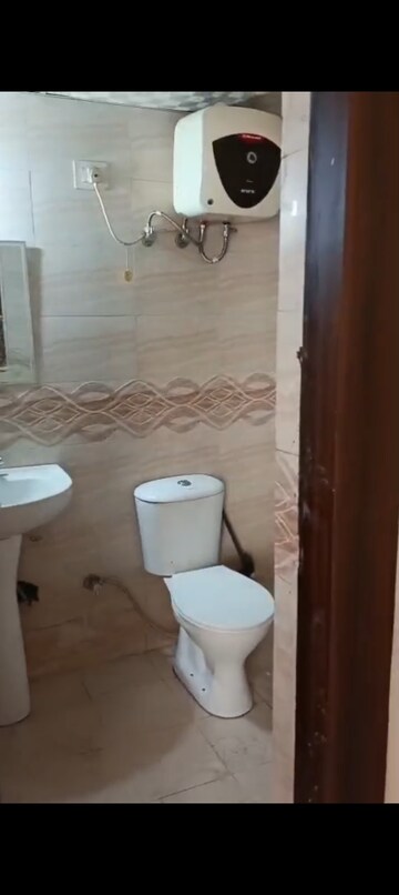 Bathroom in 3 BHK Apartment at SCC Sapphire, Raj Nagar Extension – for Rent