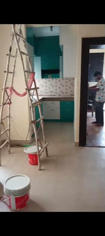 Staircase in 3 BHK Apartment at SCC Sapphire, Raj Nagar Extension – for Rent