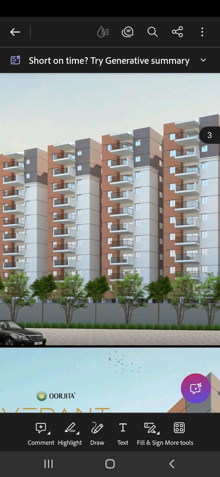 Exterior View, oorjita-vedant 2 Bedroom 1251 Sq.Ft. Apartment In Narsingi Hyderabad 9107073