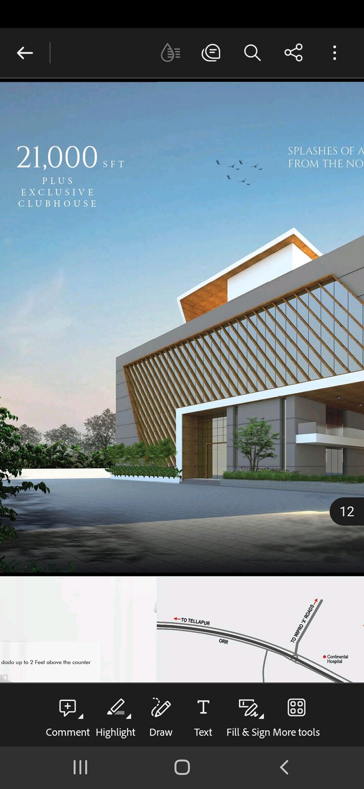 Exterior View, oorjita-vedant 2 Bedroom 1251 Sq.Ft. Apartment In Narsingi Hyderabad 9107073