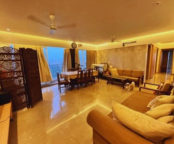 Living Room in 3 BHK Apartment at Soham Crystal Spires, Ghodbunder Road – for Rent