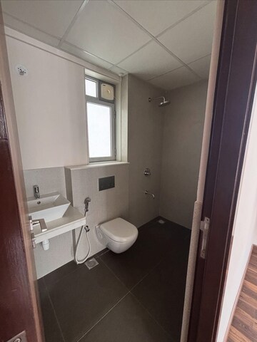 Bathroom in 2 BHK Apartment at Piramal Vaikunth, Balkum Pada – for Rent