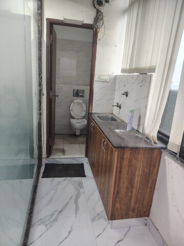 Bathroom in  Office Space at Netaji Subhash Place – for Rent