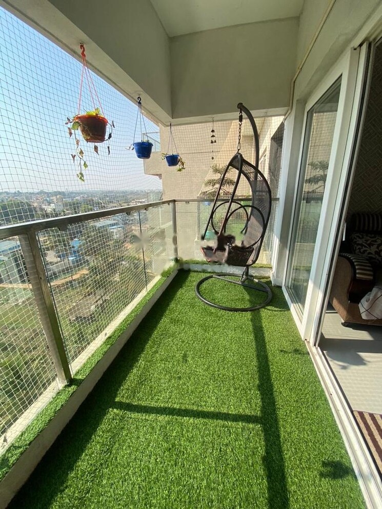 Balcony, gm-global-techies-town 2 Bedroom 810 Sq.Ft. Apartment In Electronic City Phase I Bangalore 9107255