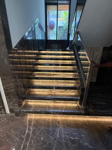 Staircase in 5 BHK Apartment at Gulmohar CHS LTD, Andheri West – for Sale