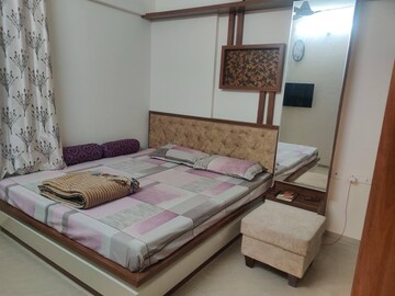Bedroom in 3 BHK Apartment at Kuber Imperia, Wakad – for Rent