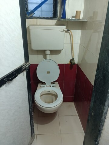 Bathroom in 1 BHK Apartment at Mahesh Nagar CHS, Goregaon West – for Rent