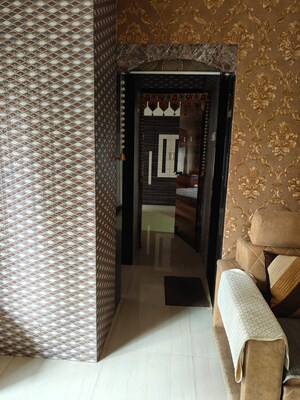 Building Lobby in 1 BHK Apartment at Raunak Unnathi Greens, Kasarvadavali – for Sale