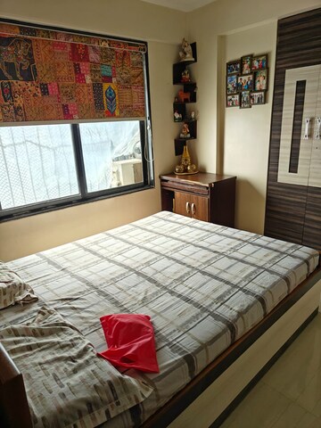 Bedroom in 1 BHK Apartment at Raunak Unnathi Greens, Kasarvadavali – for Sale
