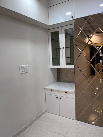 Kitchen in 2 BHK Apartment at Lodha Amara, Kolshet Road – for Rent