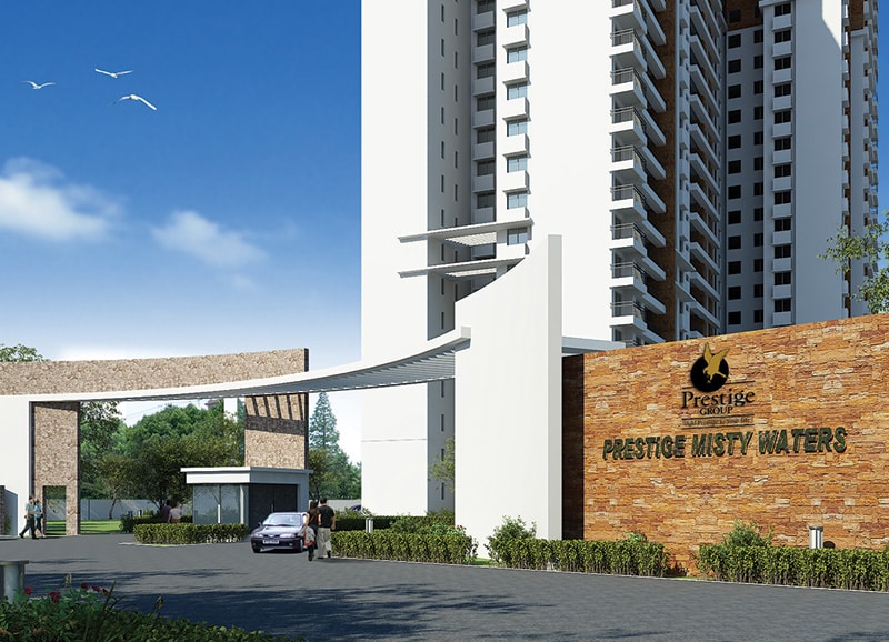 2 BHK Apartment For Sale in Prestige Misty Waters