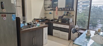 Kitchen in 4 BHK Apartment at Rashmi Complex Teen Hath Naka, Dharamveer Nagar – for Rent