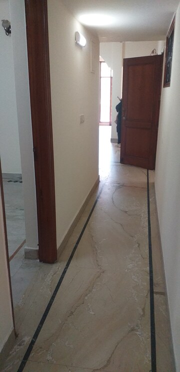 Building Lobby in 3 BHK Builder Floor at Anand Niketan – for Rent