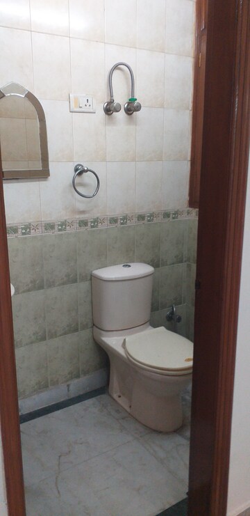 Bathroom in 3 BHK Builder Floor at Anand Niketan – for Rent