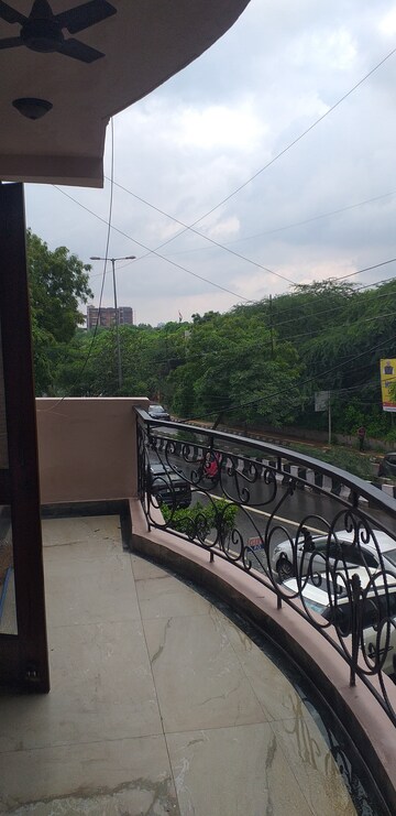 Balcony in 3 BHK Builder Floor at Anand Niketan – for Rent