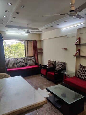 Living Room in 1 BHK Apartment at Manik Moti Varsova, Versova – for Rent