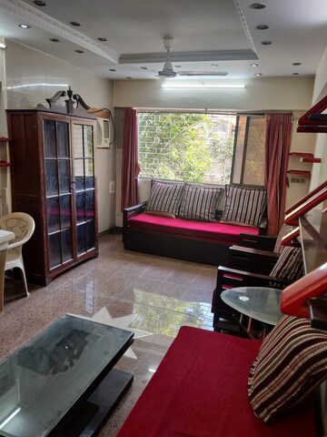 Living Room in 1 BHK Apartment at Manik Moti Varsova, Versova – for Rent