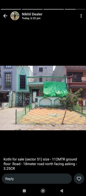 3 BHK Independent House For Sale in Sector 27