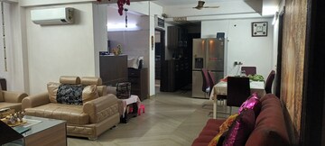 Living Room in 4 BHK Apartment at Exotica Elegance, Vaibhav Khand – for Sale