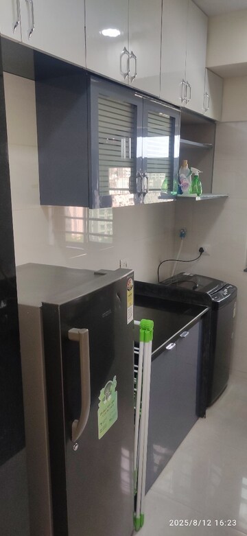 Kitchen in 1 BHK Apartment at Sheth Vasant Oasis, Andheri East – for Rent