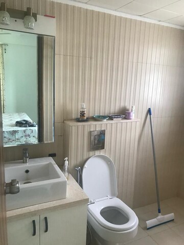 Bathroom in 3 BHK Apartment at Nahar F Residences, Balewadi – for Sale