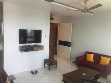 Living Room in 3 BHK Apartment at Nahar F Residences, Balewadi – for Sale