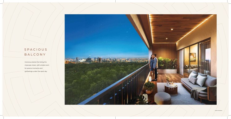 Balcony, ace-hanei 3 Bedroom 2290 Sq.Ft. Apartment In Sector 12 Greater Noida Greater Noida 9107679